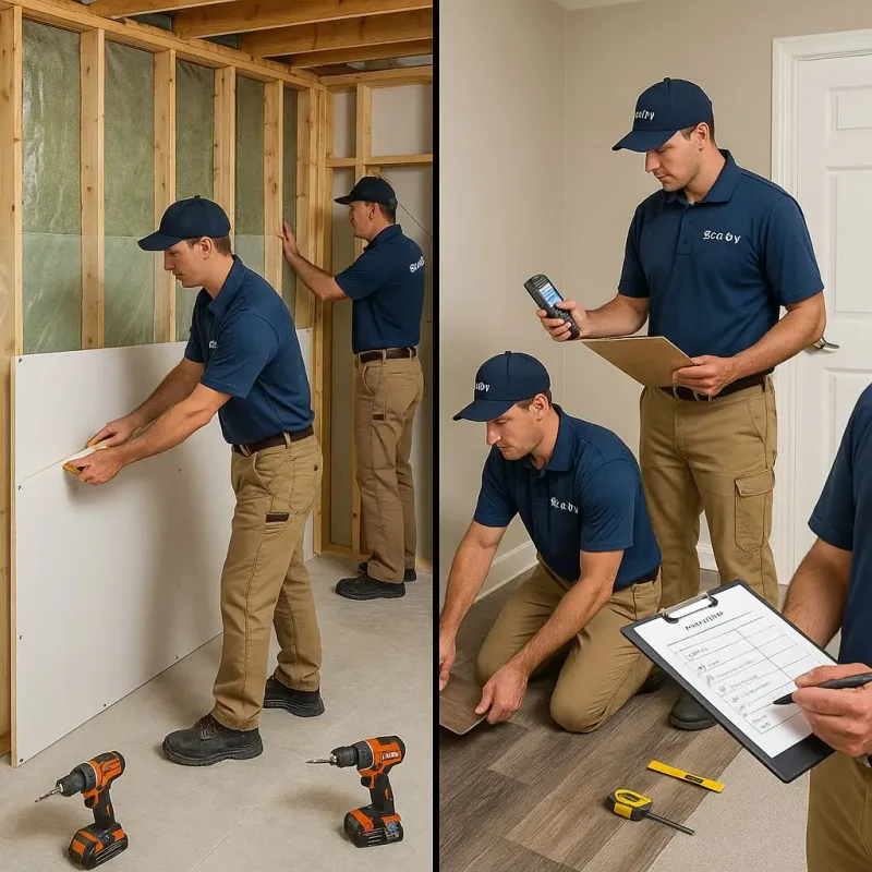 Repairs and Reconstruction process in Laurel, MD